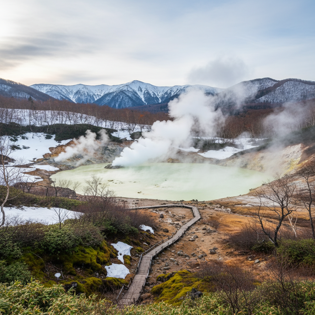 ニセコ湯本温泉（北海道）